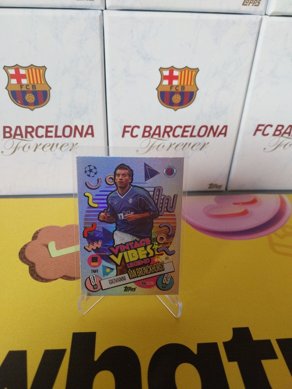 Giovanni Van Bronckhorst Topps Match Attax 2024-2025, Ophalen of Verzenden, Zo goed als nieuw, Plaatje