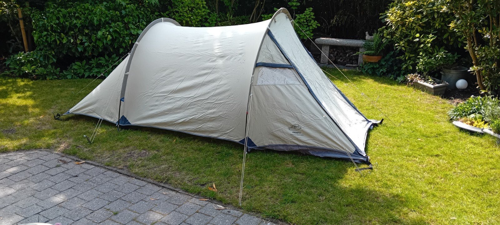 Pronto 2 persoons Rio Stop katoenen trekkers tent, Ophalen, Tot en met 2