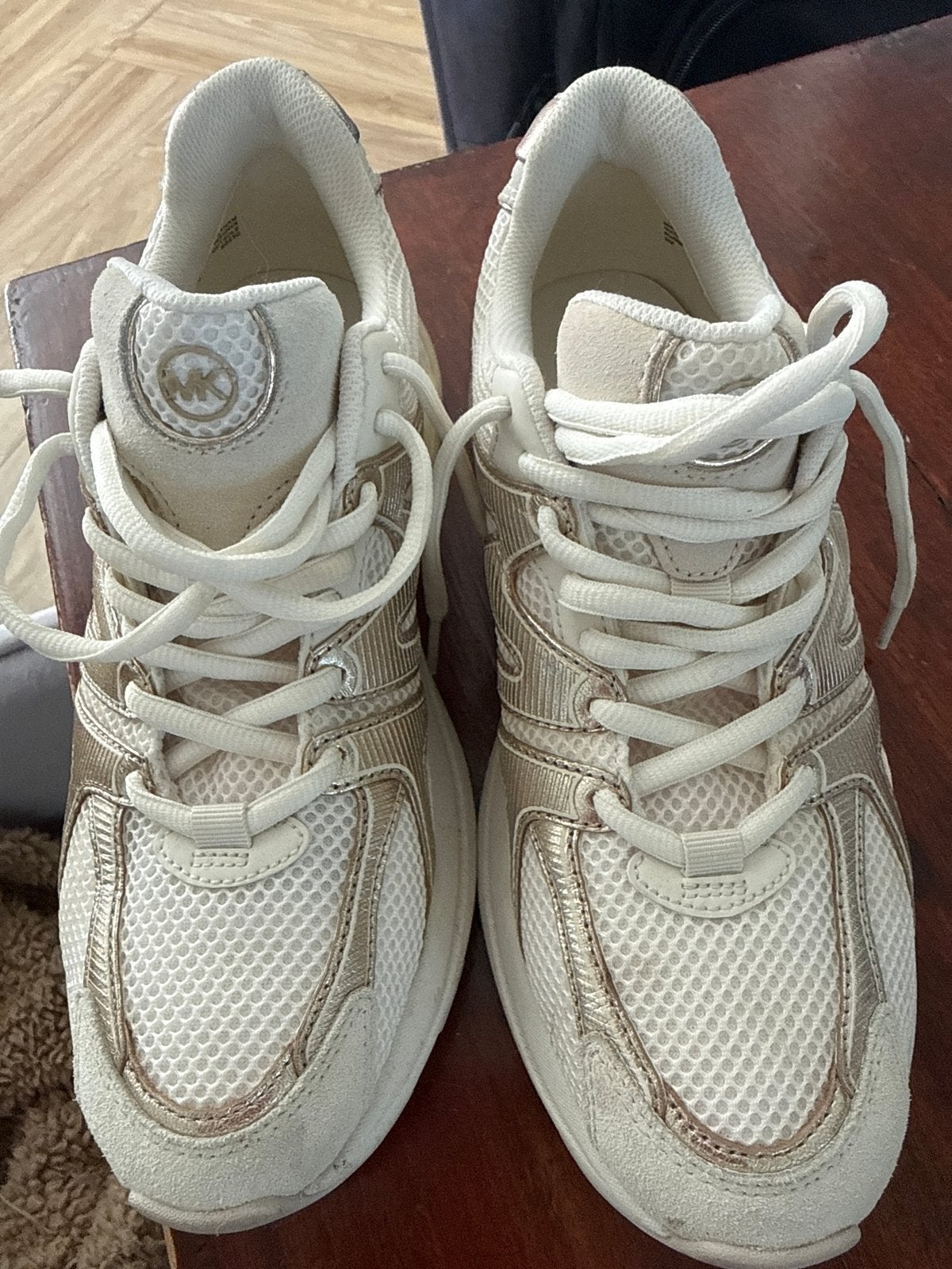 Michael Kors sneakers maat 40 zo goed als nieuw, Kleding | Dames, Ophalen of Verzenden, Zo goed als nieuw, Wit, Sneakers of Gympen