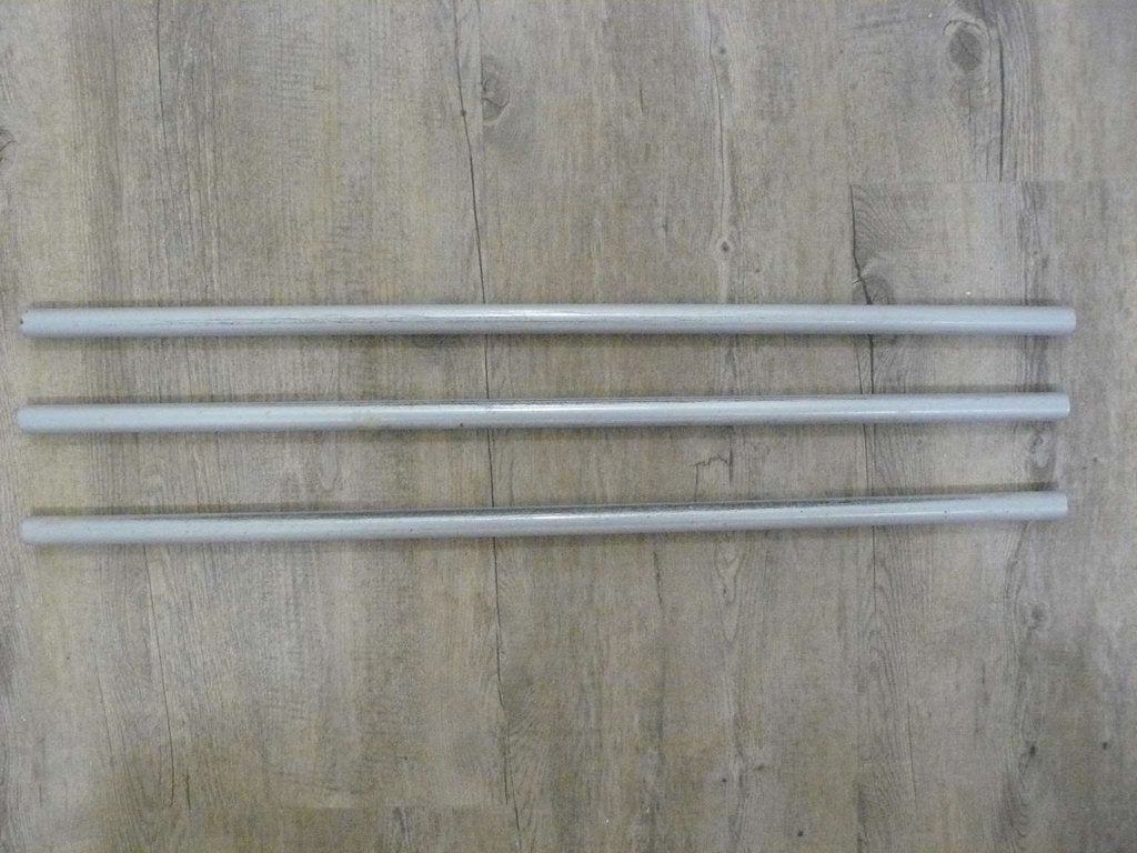 Drie x Ikea kledingroede grijs 75cm., Ophalen of Verzenden, Zo goed als nieuw, Metaal, Kinderen en Volwassenen