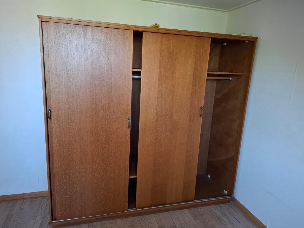 klerenkast, Huis en Inrichting, Kasten | Kledingkasten, Ophalen, Gebruikt, Linnenkast, 150 tot 200 cm
