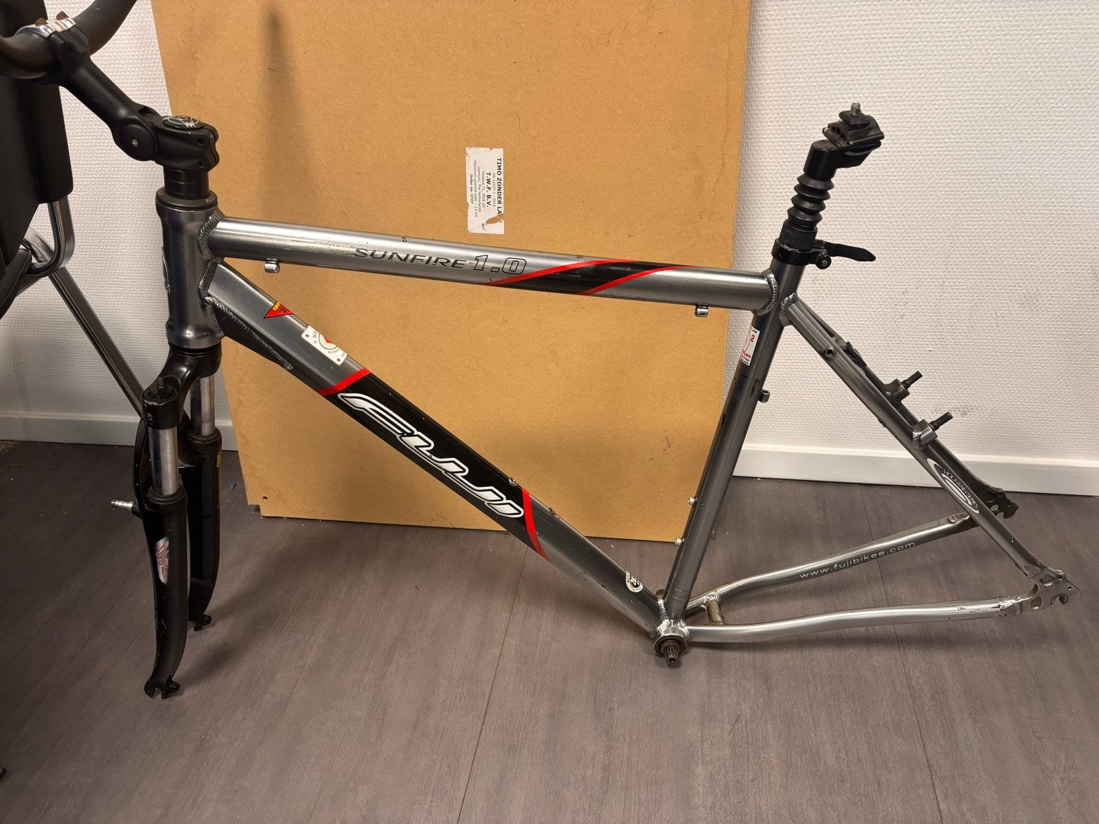 Fuji Sunfire 1.0 heren frame - Maat 52, Frame, Gebruikt, Ophalen of Verzenden, Aluminium