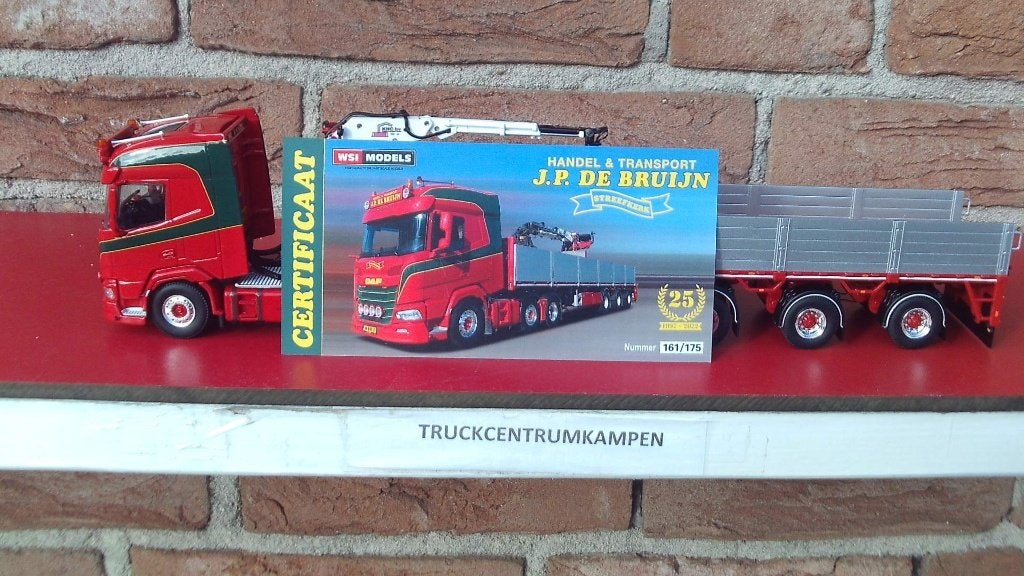 WSI  Daf  XF  SH  van  J. P. de  Bruijn,, Hobby en Vrije tijd, Ophalen of Verzenden, Nieuw, Bus of Vrachtwagen, Wsi