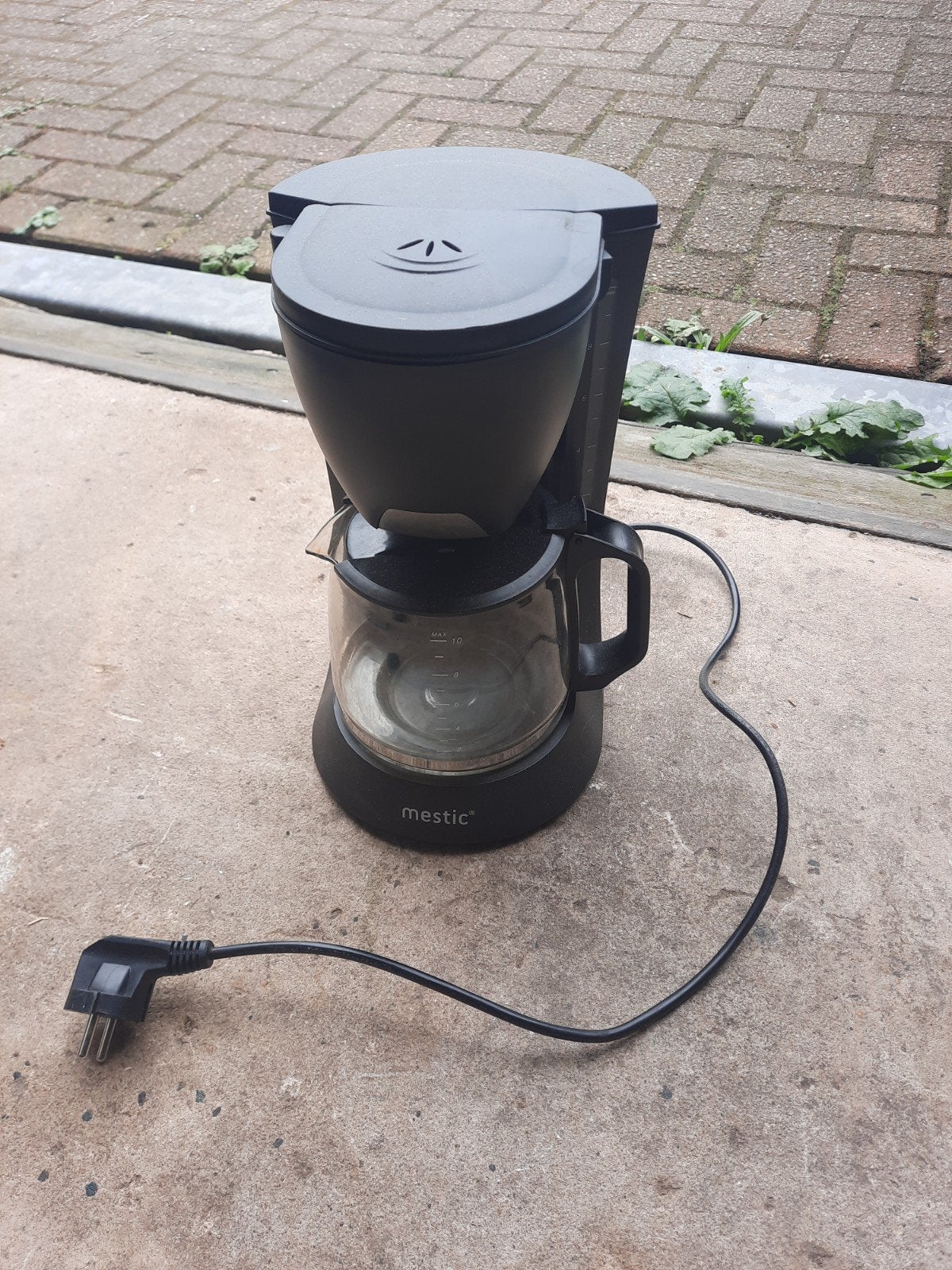 Mestic koffiezetapparaat voor op de camping, Gebruikt, Koffiemachine, Gemalen koffie, Ophalen of Verzenden
