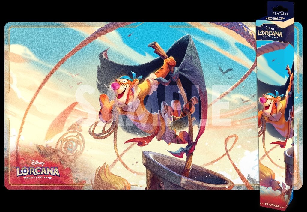 Disney Lorcana - Archazia's Island - Tigger - Playmat, Ophalen of Verzenden, Nieuw, Losse kaart