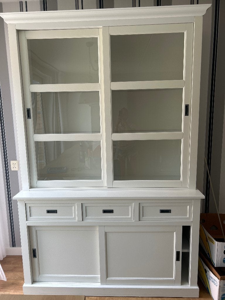 Servieskast / buffetkast, Huis en Inrichting, Kasten | Buffetkasten, Ophalen, Gebruikt, 200 cm of meer, 150 tot 200 cm