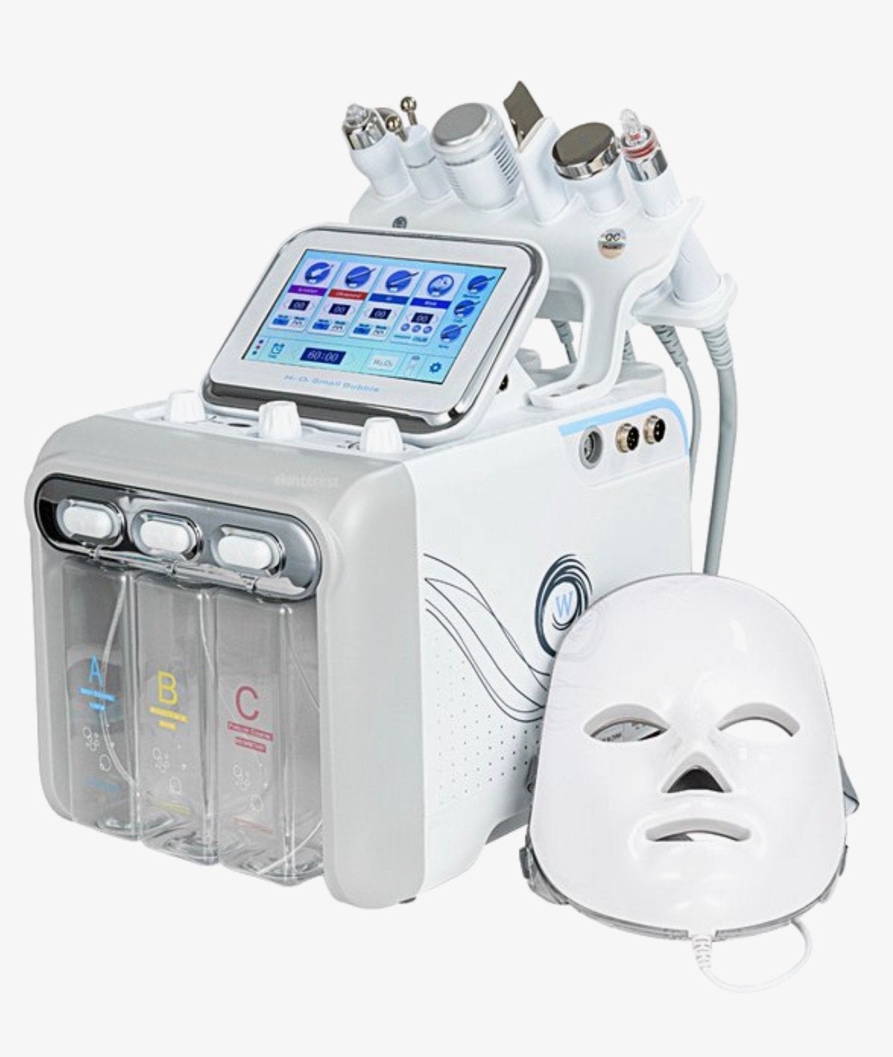 Professionele 6-in-1 Hydro Dermabrasie Gezichtsbehandeling M, Ophalen of Verzenden, Nieuw, Gehele gezicht, Reiniging
