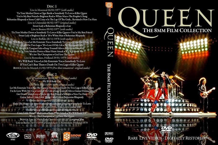 Queen the 8mm Film Collection 2 dvd, Alle leeftijden, Verzenden, Nieuw in verpakking, Muziek en Concerten