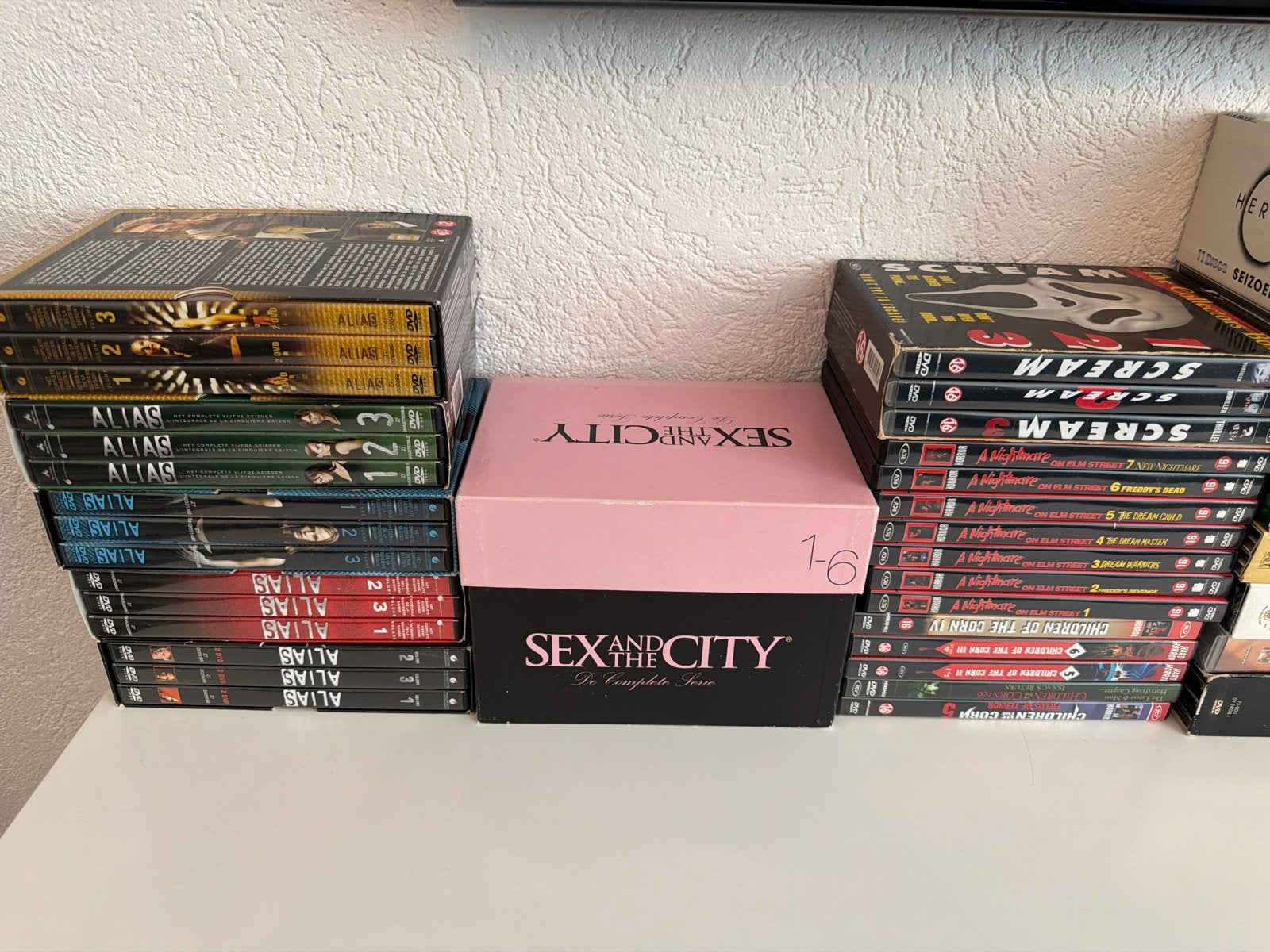 Grote collectie DVD's: series en films, Nederlands, Overige genres, Ophalen of Verzenden, Vanaf 12 jaar