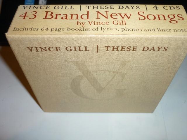 Vince Gill de cd box These days 4 cd's en boekje, Verzenden, Zo goed als nieuw