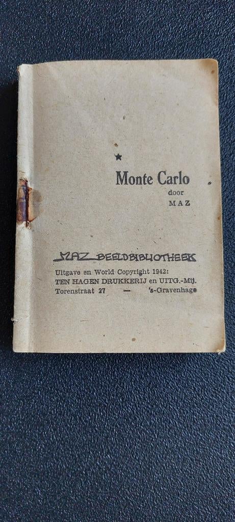 Monte Carlo, Ophalen of Verzenden