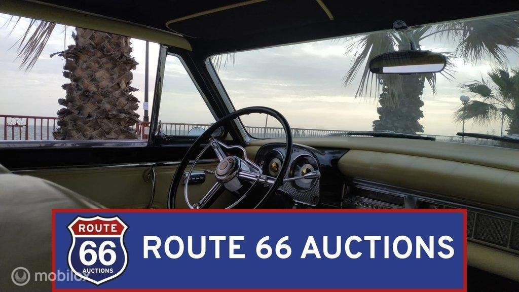 Chrysler New Yorker Deluxe | 1954 | Route 66 Auctions, Auto's, Overige carrosserieën, Zwart, Chrysler, Bedrijf