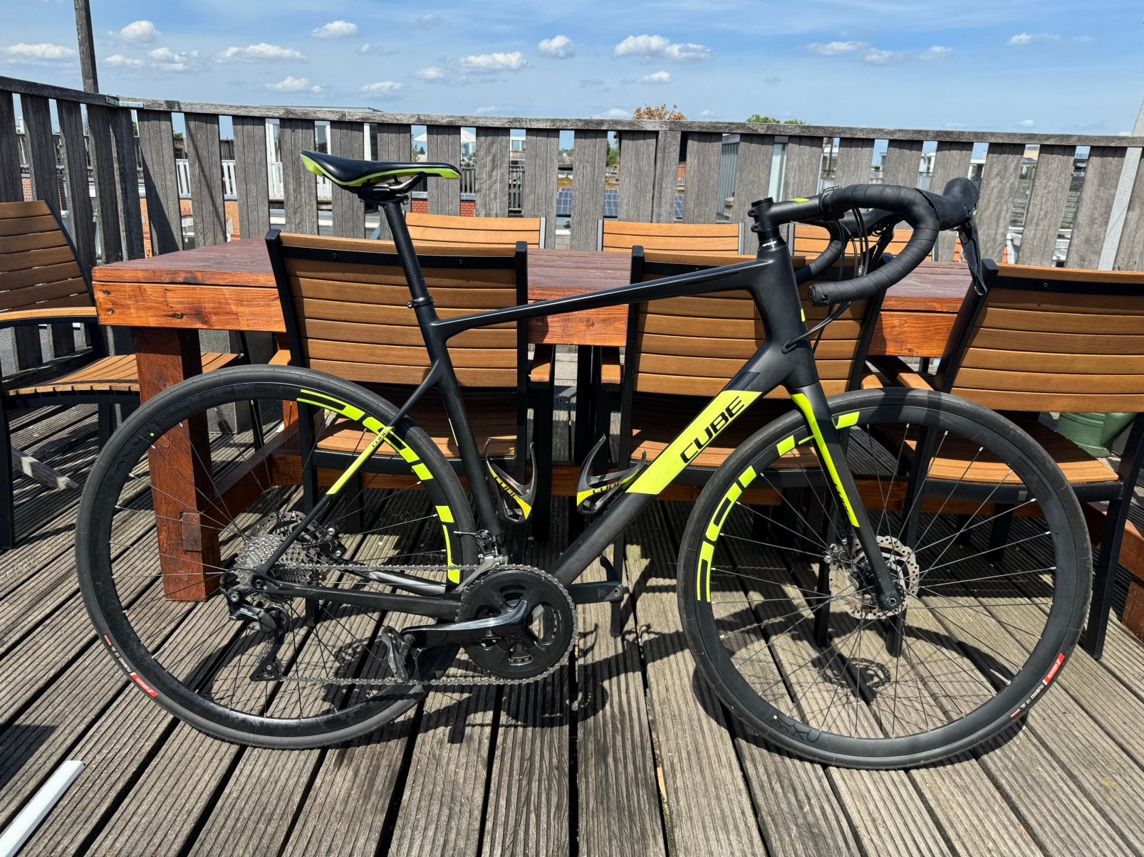Cube Attain GTC Race Carbon | Shimano 105 Disc | Racefiets, Carbon, Zo goed als nieuw, 57 tot 61 cm, Meer dan 20 versnellingen