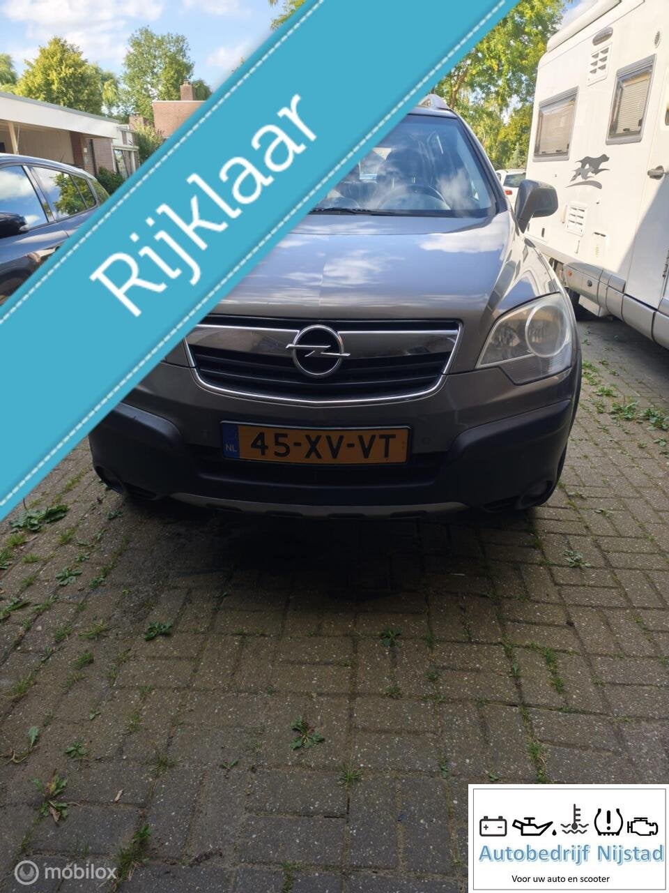 Opel Antara 2.4-16V Enjoy, Gebruikt, 4 cilinders, Beige, Bedrijf