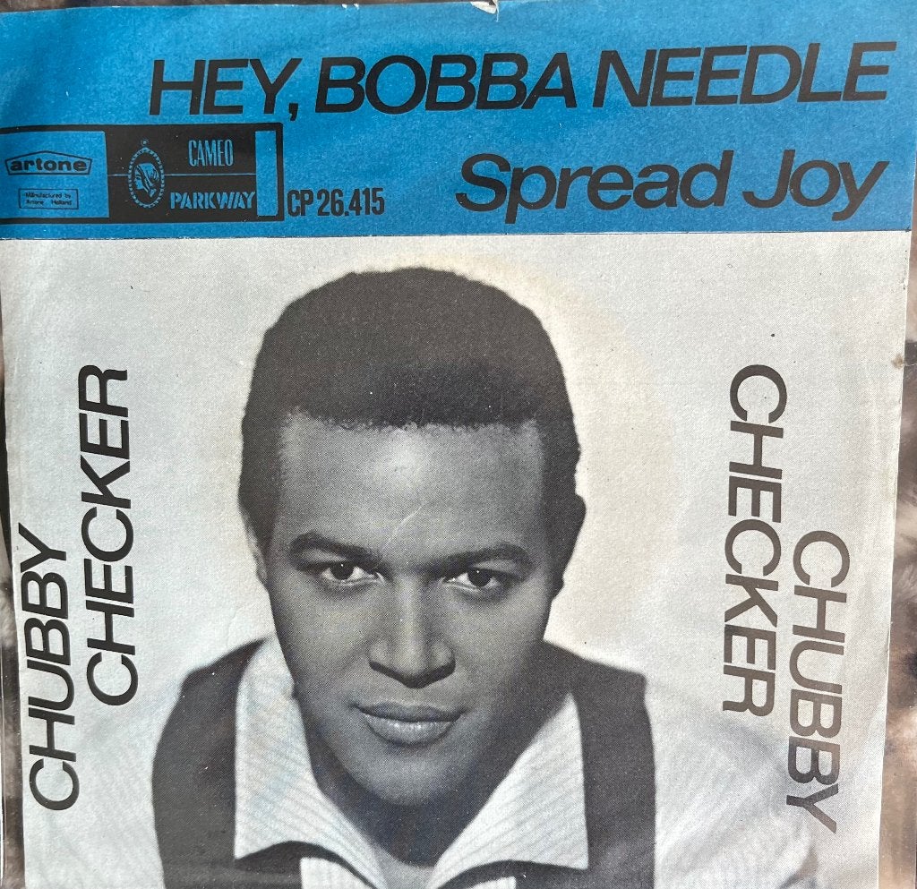 Chubby Checker. Hey bobba needle, Gebruikt, 10 inch, Ophalen of Verzenden, Pop