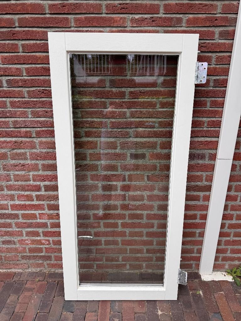 Draairaam los met HR++ glas 665x1430mm, Ophalen, Gevelraam of Ruit, Gebruikt, Minder dan 80 cm