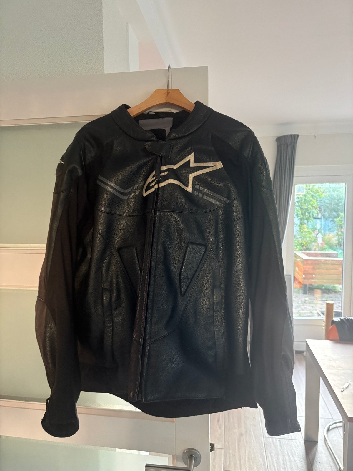 Alpinestars Leren Motorjas - Maat 64, Motoren, Ophalen of Verzenden, Tweedehands, Heren, Jas | leer