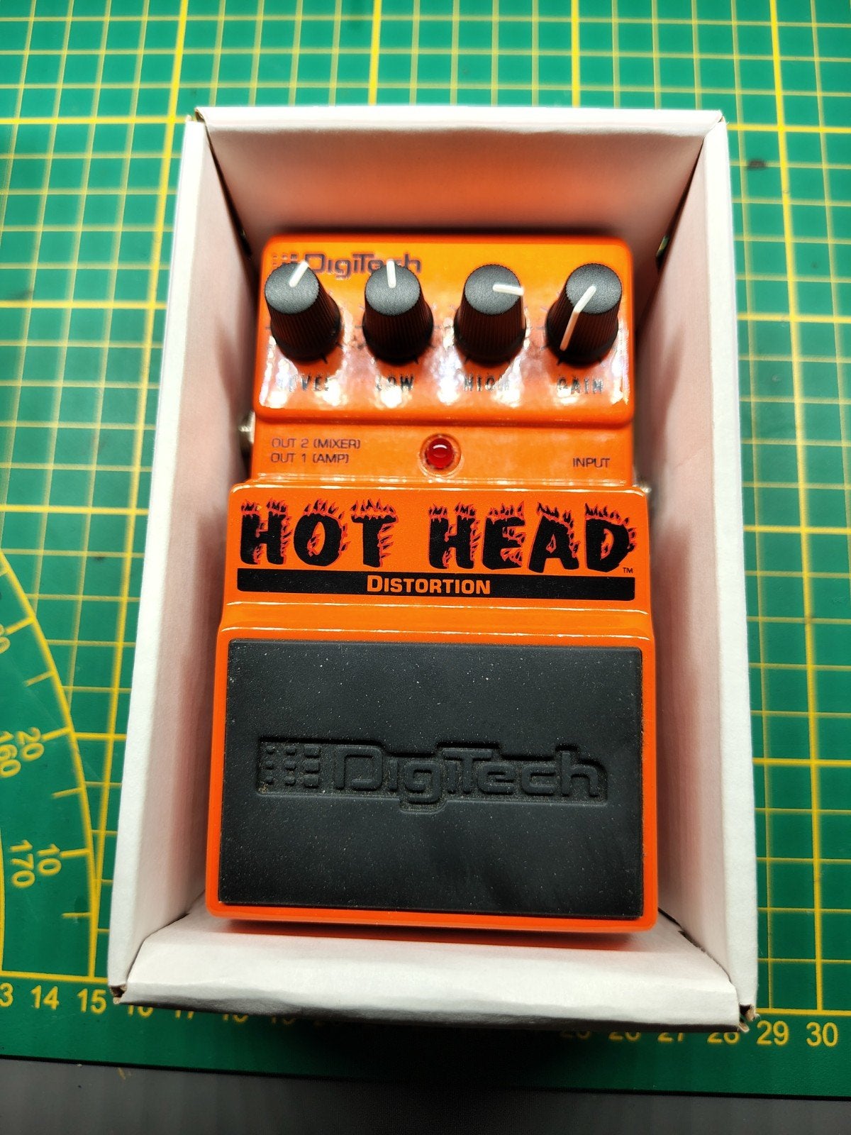 Digitech Hot head, Muziek en Instrumenten, Ophalen of Verzenden, Zo goed als nieuw, Distortion, Overdrive of Fuzz