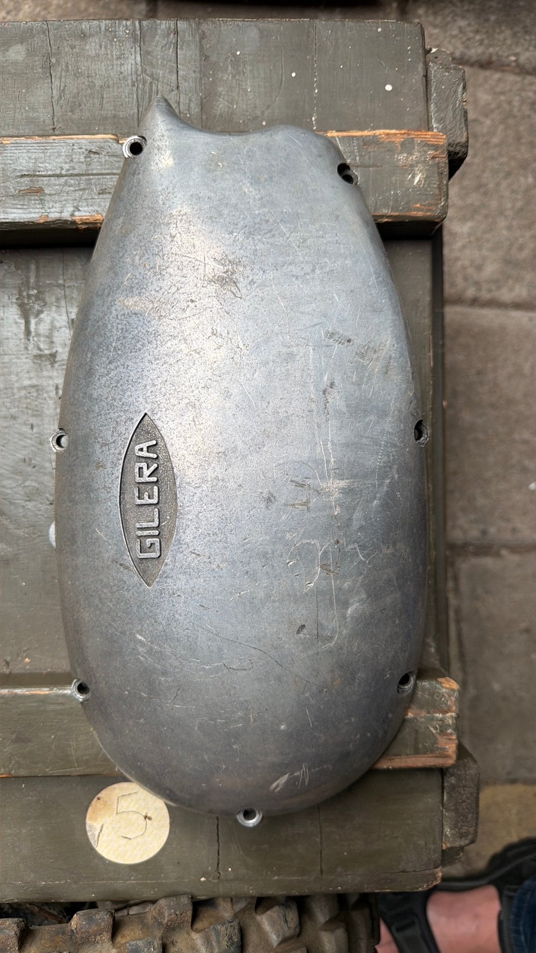 Gilera deksel, Ophalen of Verzenden