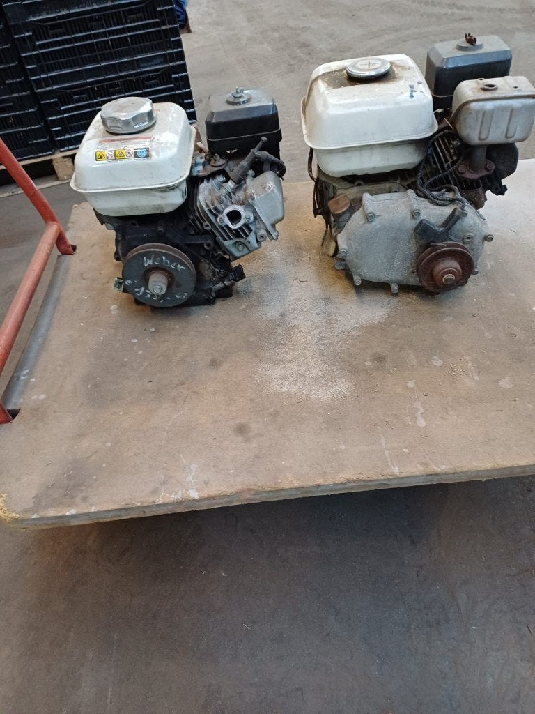 3x Honda benzinemotor (GX140 / GX120) – samen €600, Ophalen, Gebruikt, Benzinemotor, Minder dan 1400 rpm