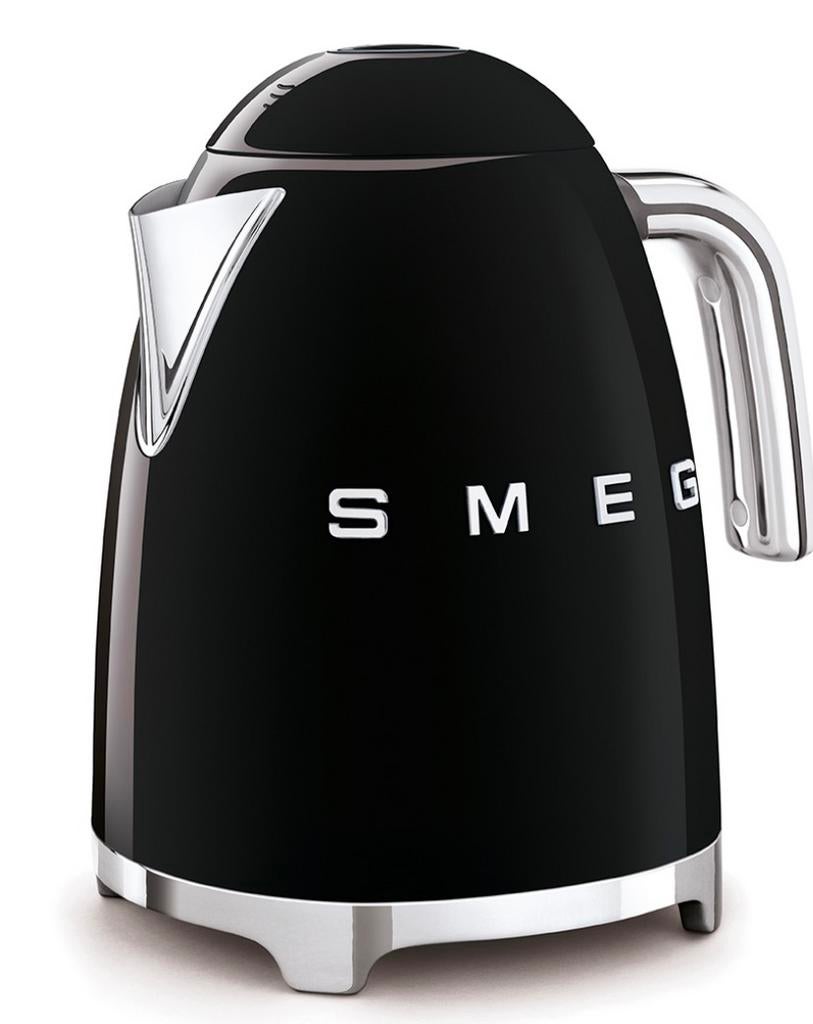 SMEG waterkoker elektrische nieuw. Zwart KLF03BLEU, 1 tot 2 liter, Service@smeg.nl, Nieuw, Ophalen of Verzenden