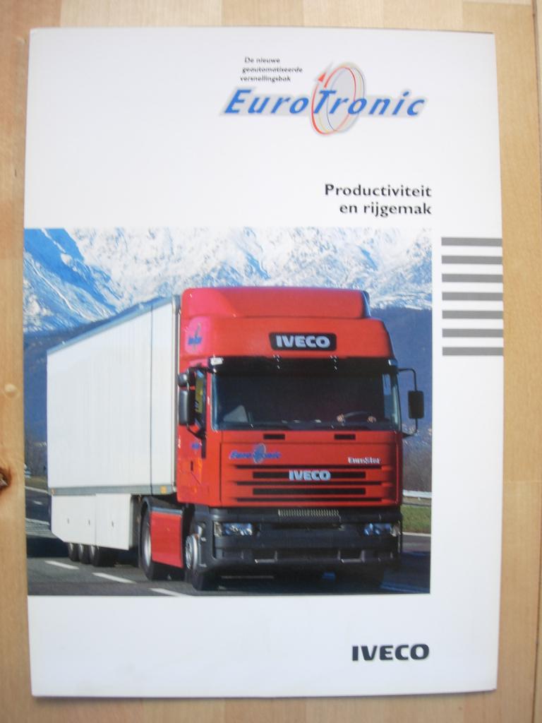 Iveco EuroTronic Automaat Brochure 1997 – EuroTech EuroStar, Iveco, Ophalen of Verzenden, Zo goed als nieuw, Overige merken