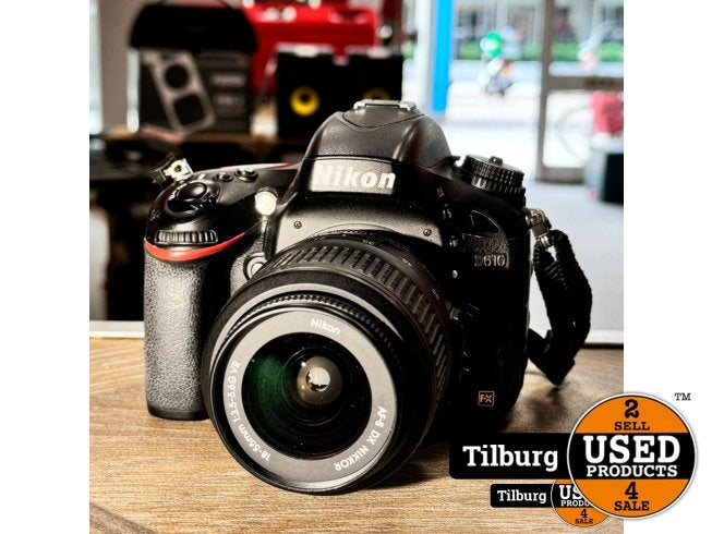 Nikon D610 + 18-55MM Lens | Nette staat met garantie, Audio, Tv en Foto, Fotocamera's Digitaal, Flex Ltd., Zo goed als nieuw, https://flex.com/contact-us
