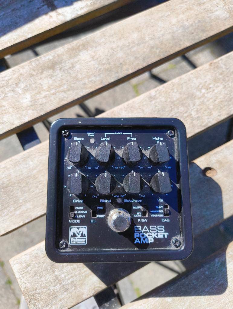 Palmer Pocket Amp Bass, Ophalen of Verzenden, Gebruikt, Overige typen