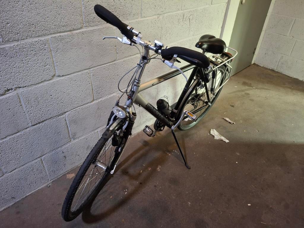 Sparta Argeon fiets met versnellingen en bagagedrager, Fietsen en Brommers, Sparta, Gebruikt, Velgrem, Versnellingen