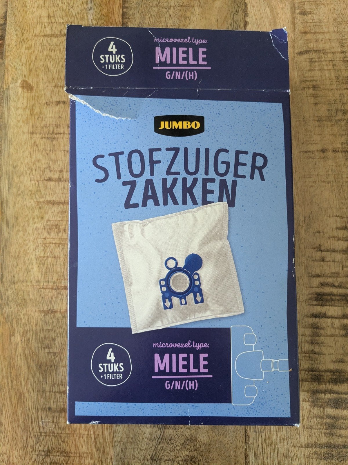6 stuks stofzuigerzakken Miele (jumbo), Ophalen, Overige typen
