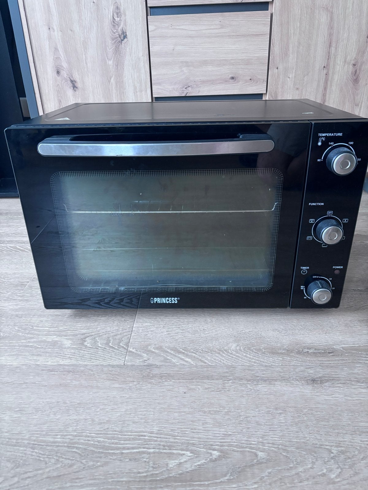Princess oven - Zwart, Zo goed als nieuw, Overige merken, Ophalen of Verzenden, Zo goed als nieuw, Vrijstaand