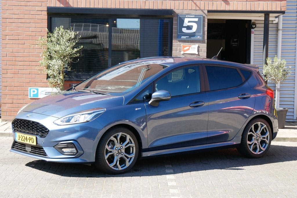 Ford Fiesta 1.0 EcoBoost ST-Line X camera. suur/stoel verw., Voorwielaandrijving, Stof, Gebruikt, 1064 kg