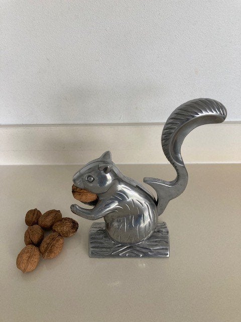 Vintage notenkraker 'Davy Crackit', Overige typen, Zilver, Ophalen of Verzenden, Zo goed als nieuw