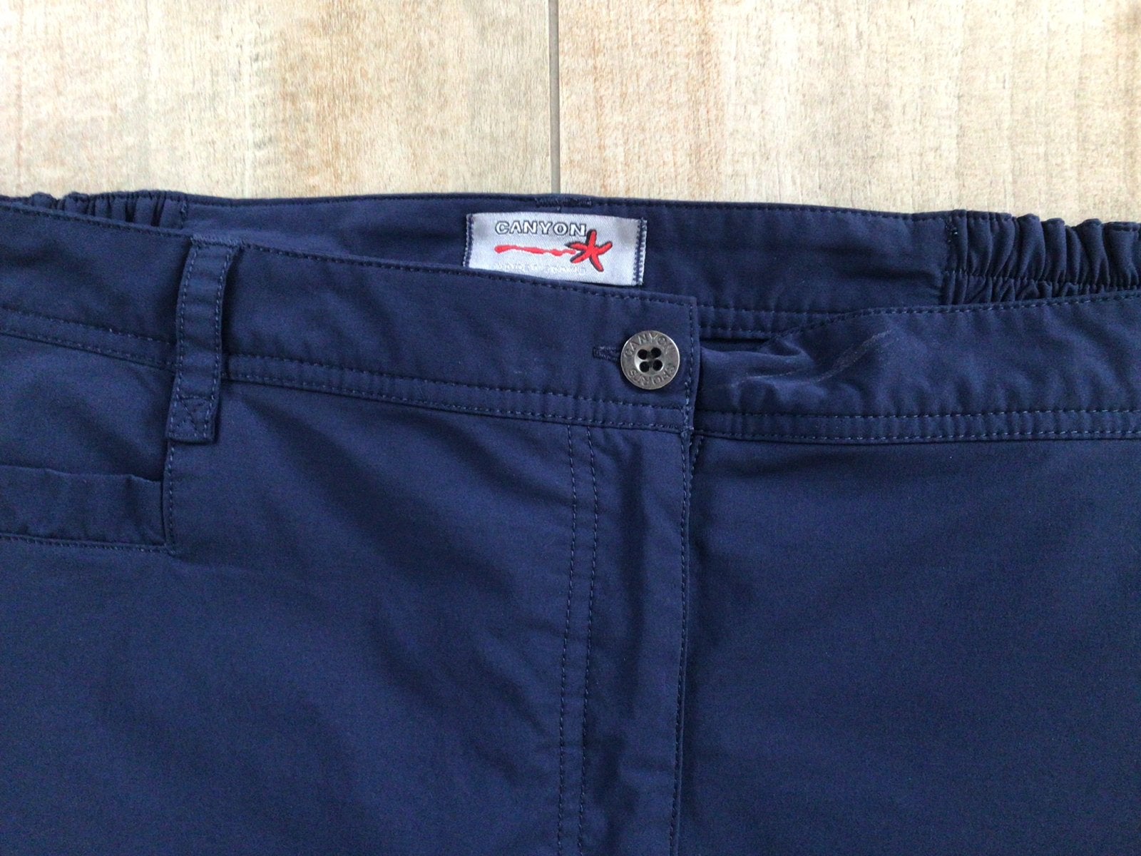 Canyon Driekwart Broek Dames Maat 48 Blauw, Kleding | Dames, Broeken en Pantalons, Blauw, Maat 46/48 (XL) of groter, Ophalen of Verzenden