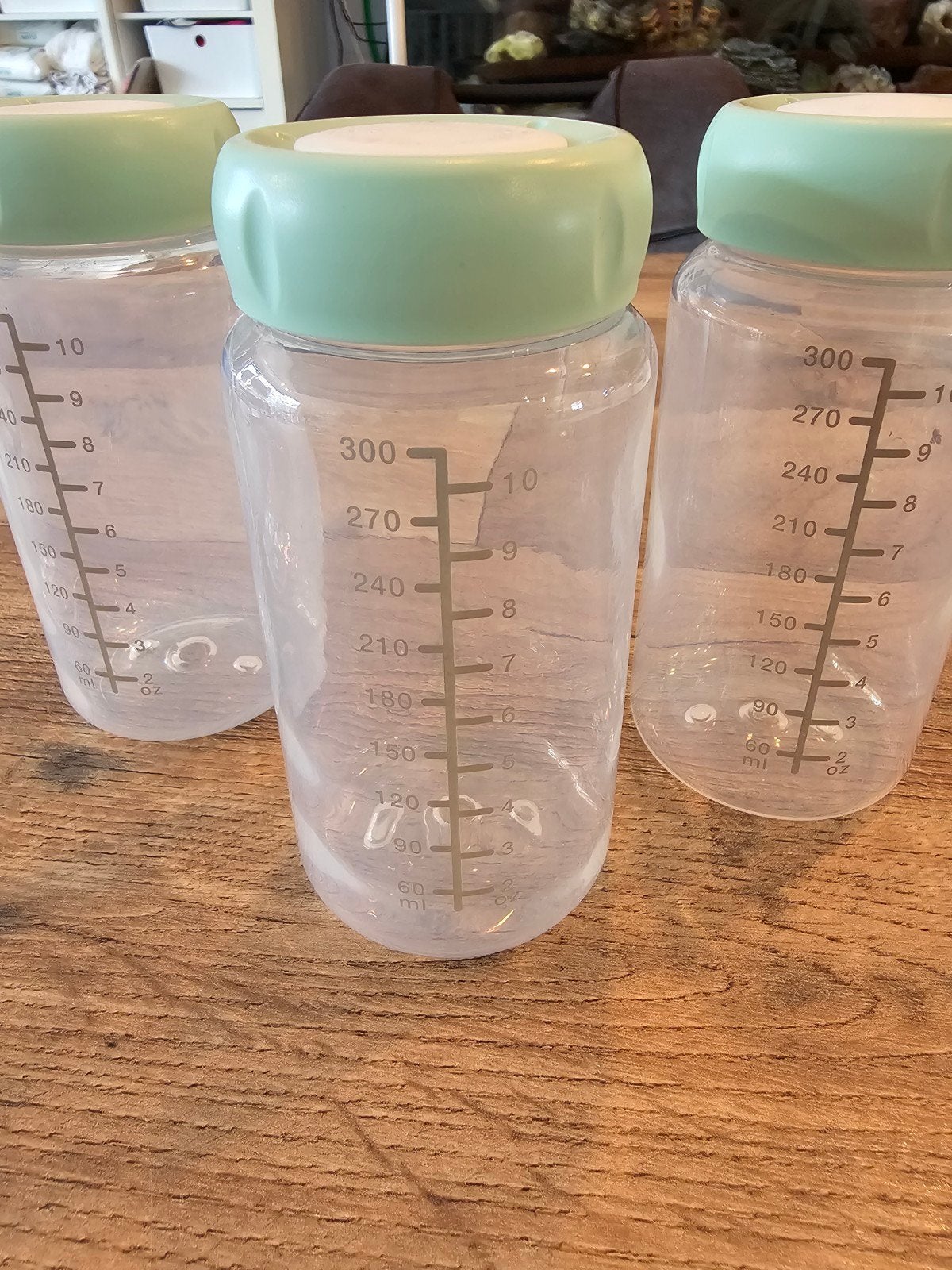 4 Moedermelk bewaar flesjes, Kinderen en Baby's, Ophalen of Verzenden, Gebruikt, Overige typen, Vulpes Goods
