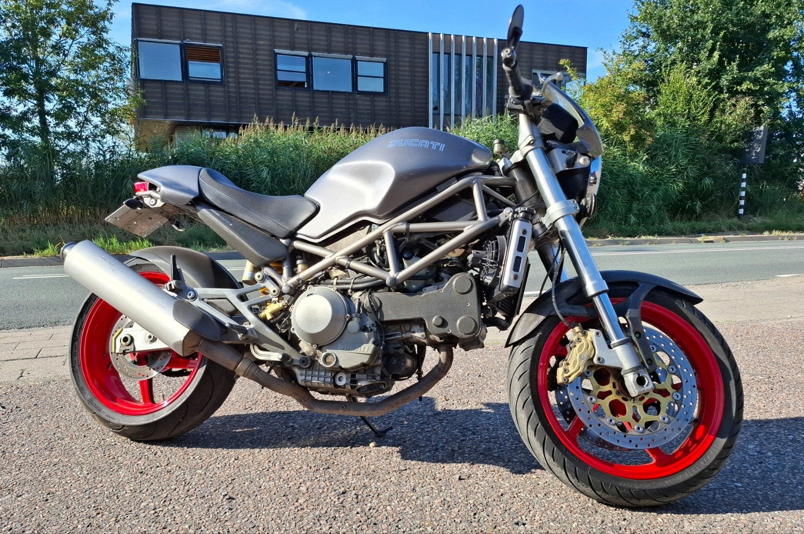 * Opknapper* Ducati Monster 916 Senna - Belgische papieren, Motoren, Ophalen, Gebruikt