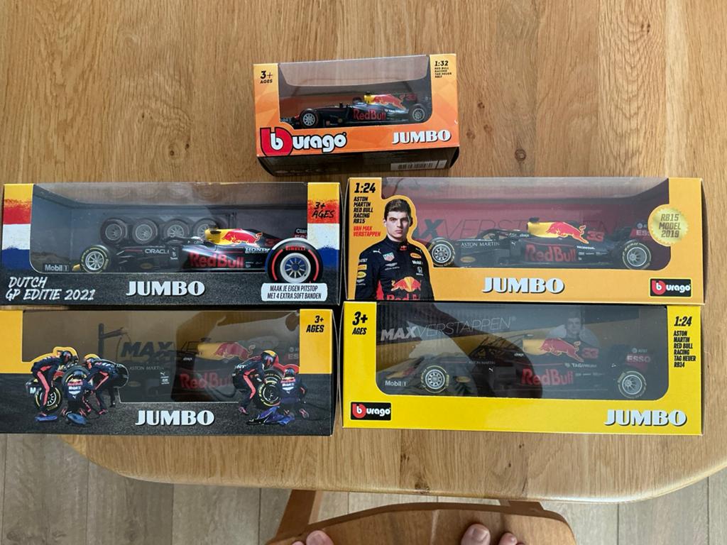 5 x max verstappen, Ophalen of Verzenden, Nieuw, Auto