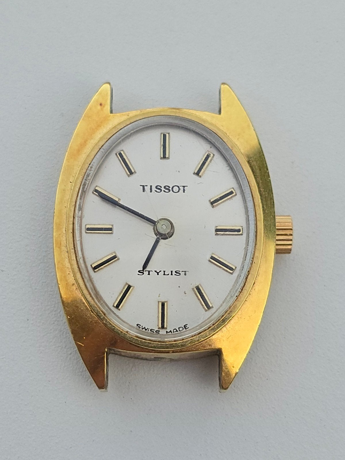 Vintage Tissot Stylist dameshorloge uit de jaren 80 €79 !!, Ophalen of Verzenden, Polshorloge, Tissot, 1960 of later