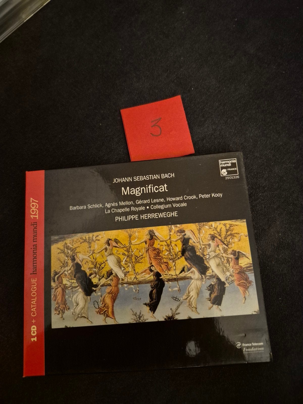Bach - Magnificat (CD) - Harmonia Mundi 1997, Ophalen of Verzenden, Zo goed als nieuw, Inclusief boekje, Oratorium