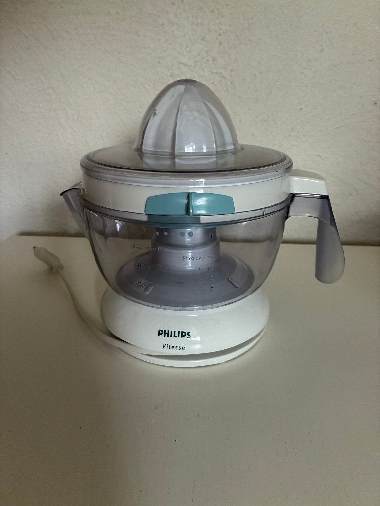 Philips Vitesse Citruspers - Zo goed als nieuw, Ophalen of Verzenden, Zo goed als nieuw, Elektrisch, Citruspers