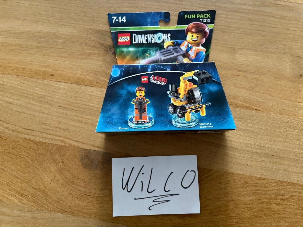 LEGO Dimensions - 71212 - Emmet Pret-pakket (MISB), Kinderen en Baby's, Speelgoed | Duplo en Lego, Overige thema's, Lego, Nieuw