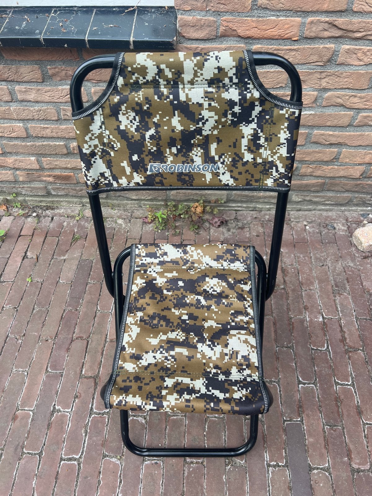 Klapstoeltje Robinson - In prima staat, Overige kleuren, Ophalen of Verzenden, Zo goed als nieuw, Metaal