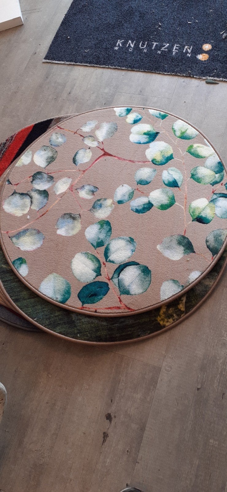 Ronde Vloerkleden - MAGAZIJN VERKOOP OIRSC, 50 tot 100 cm, Rond, Nieuw, Zwart