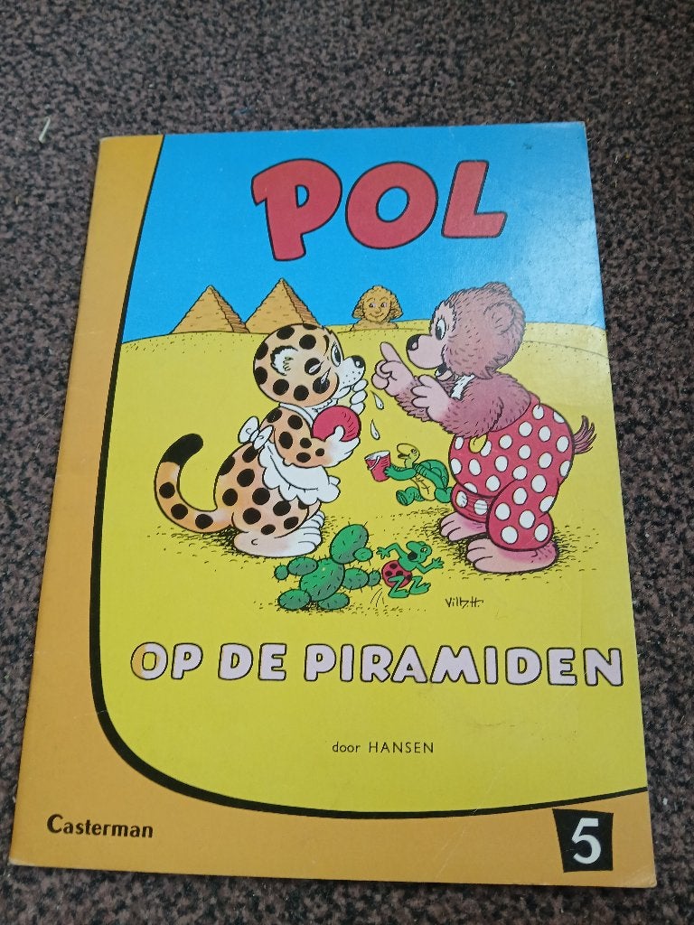 Pol op het schildpaddeneiland deel 6 Casterman (STR-6), Eén stripboek, Ophalen, Gelezen