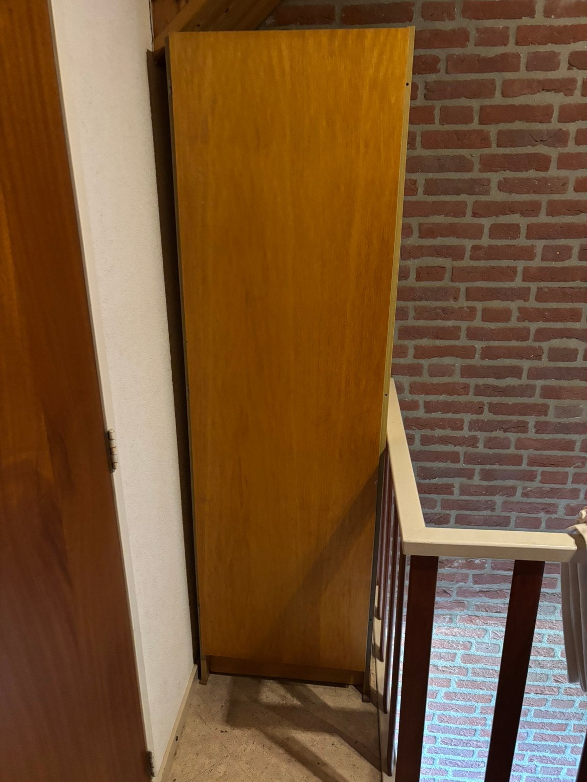 Houten kastje een deurs, Huis en Inrichting, Kasten | Overige, Ophalen, Zo goed als nieuw