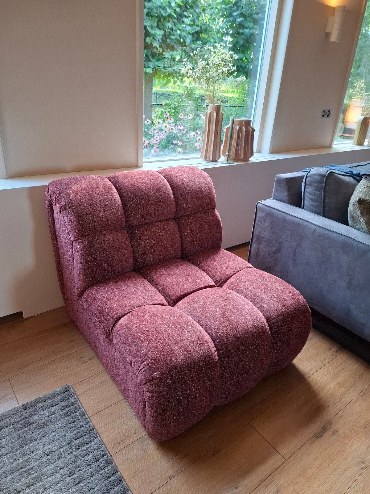 Mooie draaifauteuil Leen Bakker - Zo goed als nieuw, Ophalen, Zo goed als nieuw, Stof