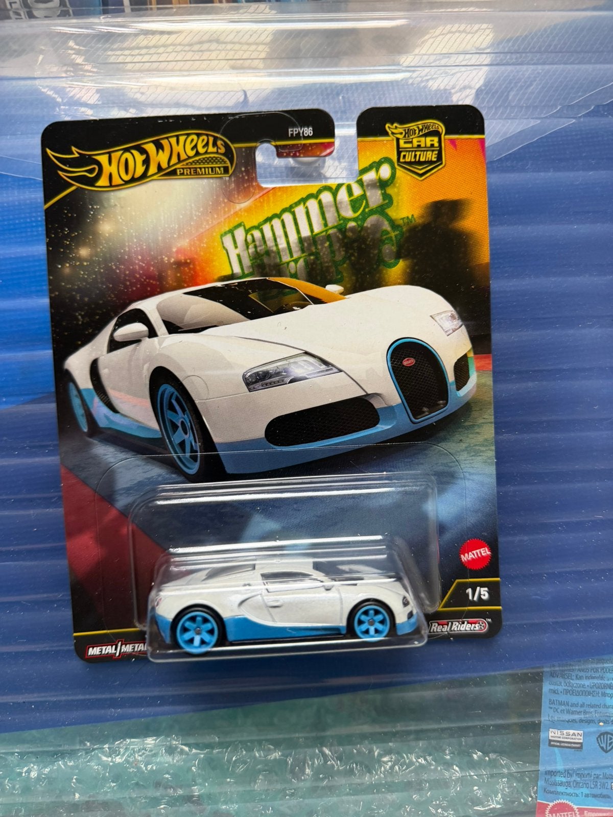 Hot wheels Bugatti, Ophalen of Verzenden, Zo goed als nieuw