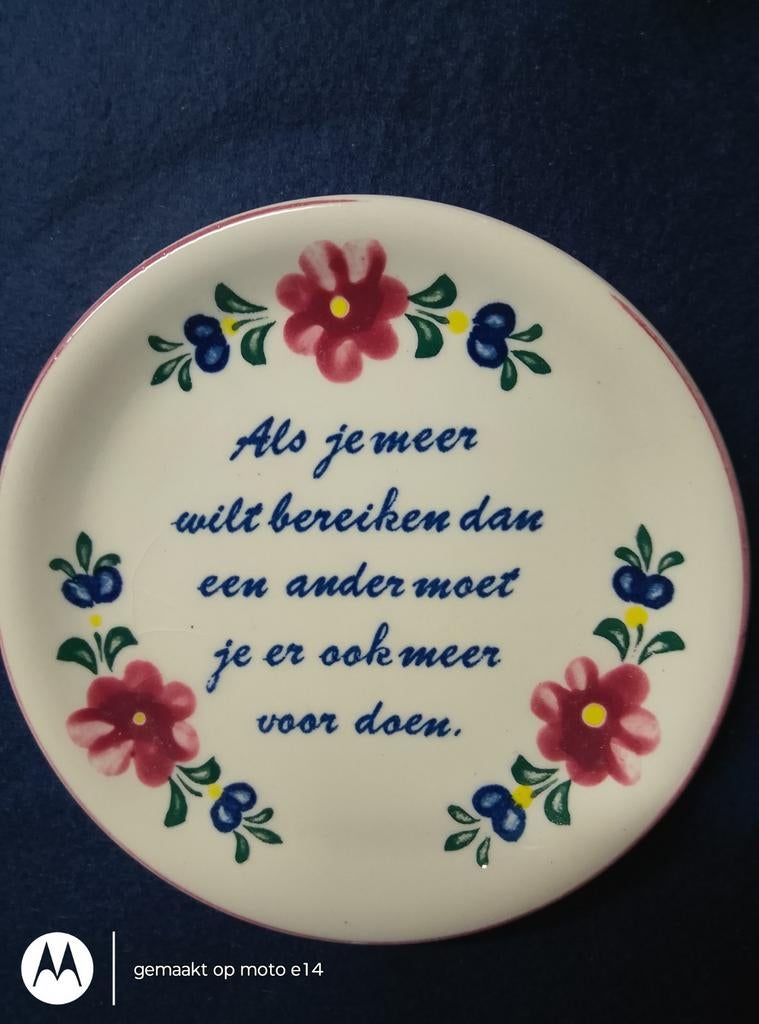 Leuk spreuk bordje, Ophalen of Verzenden