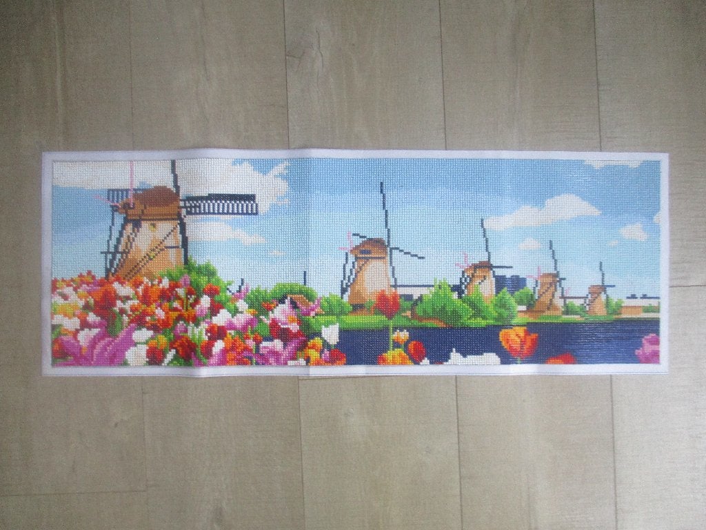 Wandversiering Daimond Painting  25 x 75 cm.--- SALE !!, Schilderij, Nieuw, Handgemaakt, Klassiek