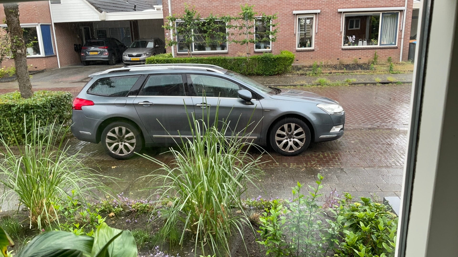 Citroën C5 2.0 Hdif 120KW Tourer 2013 Grijs, 163 pk, Leder, Stationwagon, Grijs
